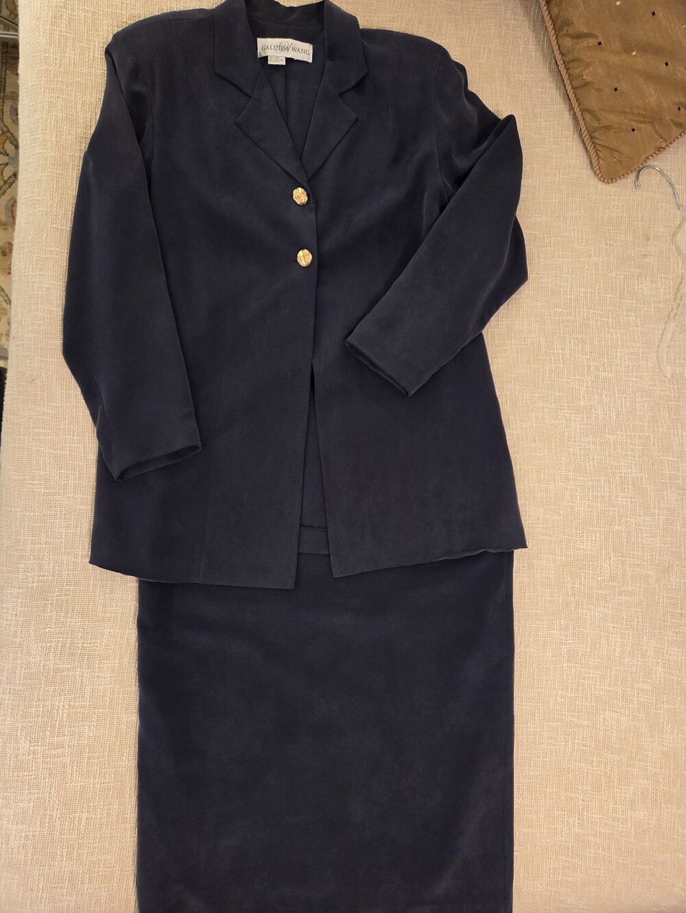 Galinda Wang Silk Suit 14
